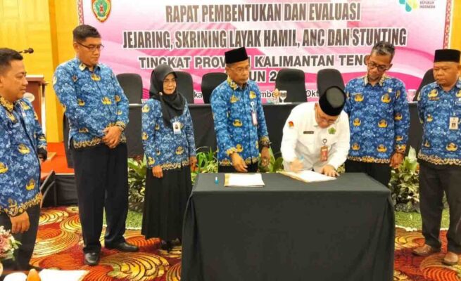 Dinkes Kalteng Gelar Rapat Pembentukan Jejaring Skrining Layak Hamil dan Penanggulangan Stunting