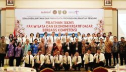Pemprov Kalteng Gelar Pelatihan Teknis Pariwisata dan Ekonomi Kreatif