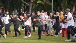 Pemprov Kalteng Gelar Pasar Murah dan Senam Bersama untuk Ringankan Beban UMKM