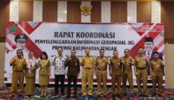 Kalteng Perkuat Pengelolaan Geospasial melalui Rakor Satu Data untuk Kebijakan Tepat
