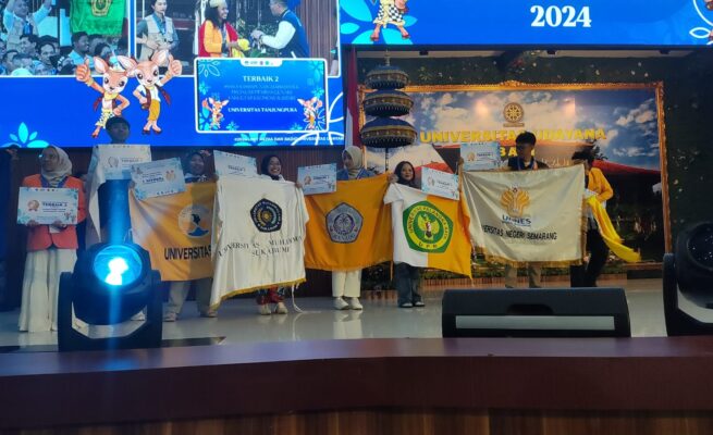 UPR Raih 3 Penghargaan Abdidaya Ormawa 2024