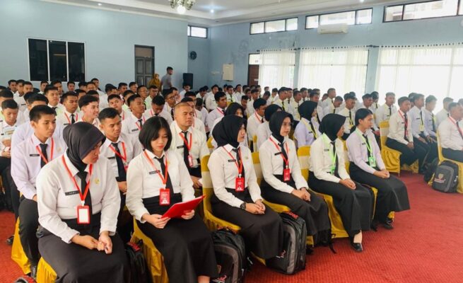 112 CPNS Kemenkumham Kalteng Ikuti Tahap Akhir Pelatihan Dasar di BPSDM