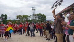 Semarak Parade Natal 2024 di Kalteng, Ajang Pererat Kebersamaan