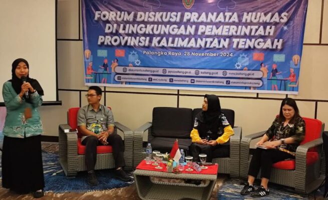 Diskominfo Kota Palangka Raya Berpartisipasi dalam Forum Diskusi Pranata Humas