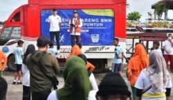 Pj Wali Kota Palangka Raya Hadiri Aksi Sehat Bareng BNN di Kampung Puntun