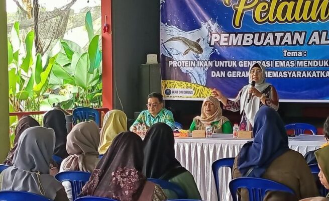 Pemkot Palangka Raya Gelar Pelatihan Pembuatan Albumin Ikan Gabus dalam Rangka Harkannas ke-11