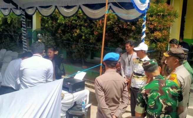 Pj Sekda Palangka Raya Pantau Pelaksanaan PSU di TPS 06 dan TPS 30