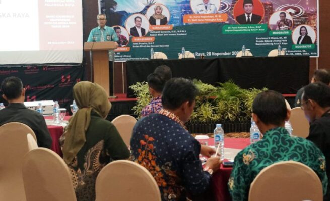 Pemko Palangka Raya Gelar Rakor Kelitbangan untuk Percepatan Pemajuan Iptek Daerah