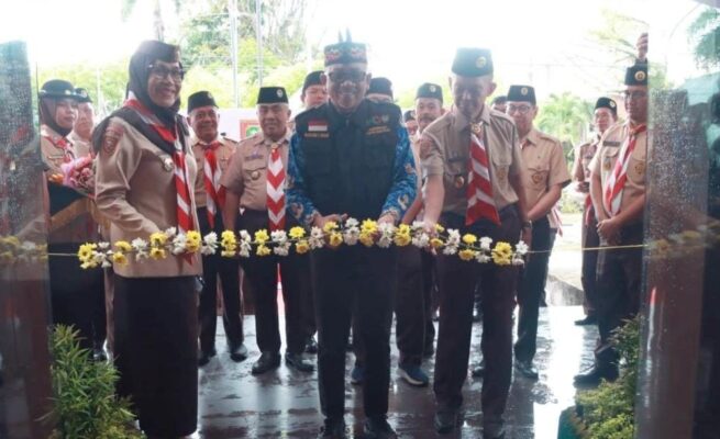 Plt Sekda Kalteng Resmikan Gedung Baru Kwarda Pramuka