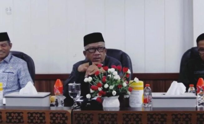 Plt Sekda Kalteng Pimpin Rapat Koordinasi Program Makan Bergizi Gratis