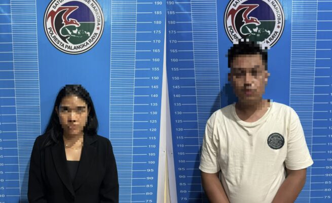 Pria dan Wanita Ditangkap dengan 10 Butir Ekstasi di Palangka Raya, Terancam 20 Tahun Penjara