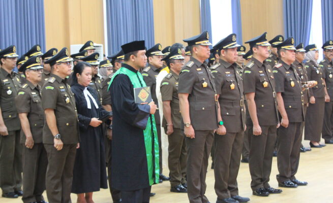 Kajati Kalteng Lantik Satgas P3H untuk Kawal Program Swasembada Pangan