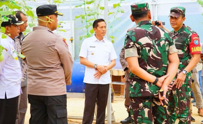 Danrem 102/Panju Panjung Lakukan Kunjungan Kerja ke Kodim 1013/Muara Teweh