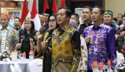 Pj Bupati Barito Utara Hadiri Serah Terima Jabatan Gubernur Kalteng