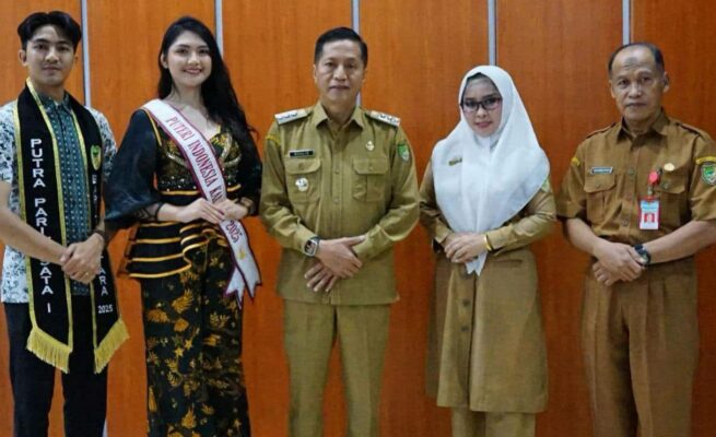 Pj Bupati Barito Utara Dukung Ahsan Nadia Ramadhana di Ajang Putri Indonesia 2025