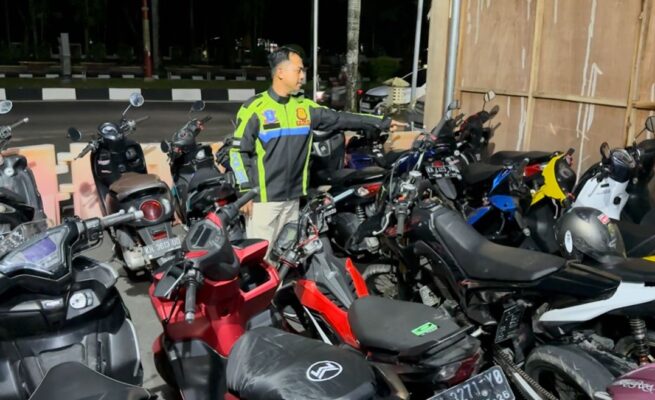 Aksi Balap Liar, Puluhan Remaja Beserta Kendarannya Diamankan Polisi