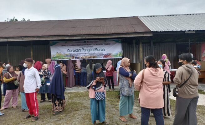 Sambut Ramadan, Dinas Ketahanan Pangan Kalteng Gelar Gerakan Pangan Murah