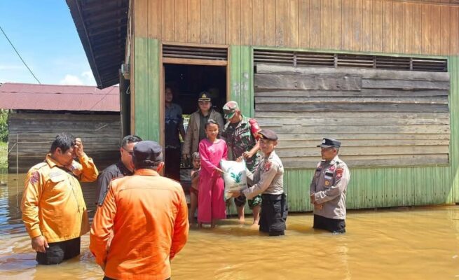 Lima Kabupaten di Kalteng Terdampak Banjir