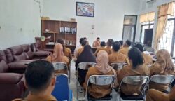 Camat Lahei Barat Pimpin Rapat Awal Tahun, Fokus Tingkatkan Pelayanan Publik