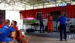 Disamkarmat Barito Utara Lakukan Pemeriksaan Peralatan Kebakaran di Plant Bangkanai