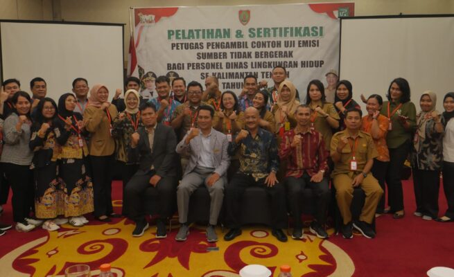 DLH Kalteng Latih Petugas Uji Emisi untuk Tingkatkan SDM Lingkungan