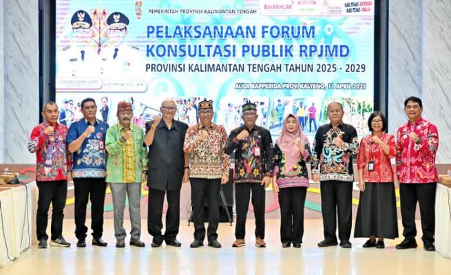BAPPERIDA Kalteng Gelar Forum Konsultasi Publik RPJMD 2025–2029, Tegaskan Komitmen Pembangunan Partisipatif