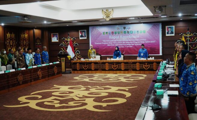 Rakor TPAKD Kalteng 2025: Komitmen Tingkatkan Literasi dan Infrastruktur Keuangan