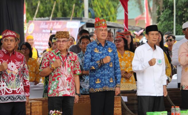 Gubernur Kalteng Resmikan Balai Induk Kaharingan, Satpol PP Tegaskan Komitmen Dukung Kerukunan