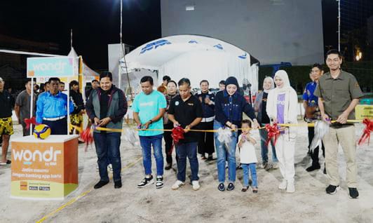 Turnamen Voli Wondr by BNI 2025 Resmi Dibuka, Ketua TP-PKK Kalteng Harap Ada Perwakilan di Proliga