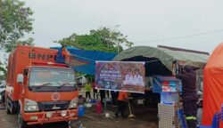 Banjir di Barsel Mulai Surut, BPBD Kalteng Tetap Siaga dengan Dapur Umum dan Bantuan Logistik