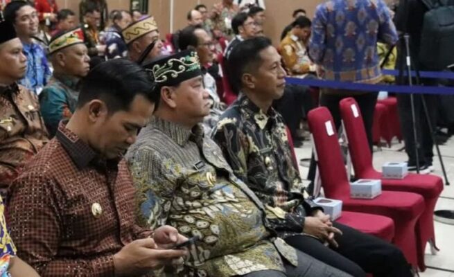 Pj Bupati Barito Utara Hadiri Sertijab Kepala BPK Perwakilan Kalteng