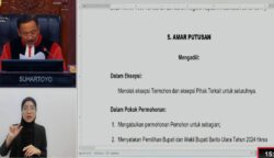 Paslon Gogo-Helo dan Agi-Saja Didiskualifikasi Karena Politik Uang, Pilkada Barito Utara Diulang