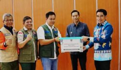 Pj Bupati Barito Utara Terima Kunjungan BNPB, Bahas Penanganan Banjir dan Salurkan Bantuan