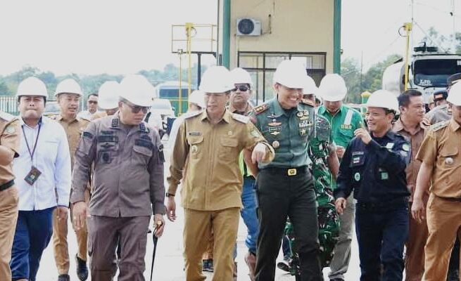 Pj Bupati Barito Utara Tinjau Operasional PT Perkasa Sawit Permai di Teweh Baru