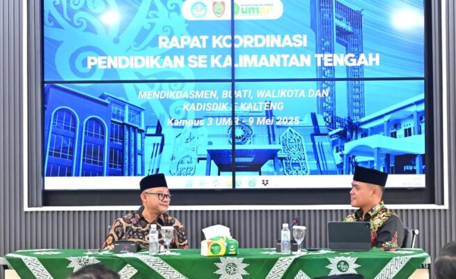 Rakor Pendidikan Se-Kalteng Tegaskan Sinergi Pusat dan Daerah, Reza Prabowo: Fokus Digitalisasi dan Revitalisasi Sekolah