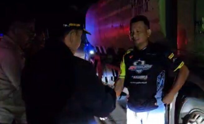 Gubernur Kalteng Sidak Jalan Lingkar Selatan Sampit, Truk Lebih Muatan Dihentikan