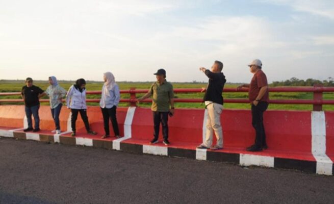 Pemprov Kalteng Evaluasi Jembatan Sei Jelai, Akses Strategis Penghubung Sukamara–Ketapang Belum Optimal