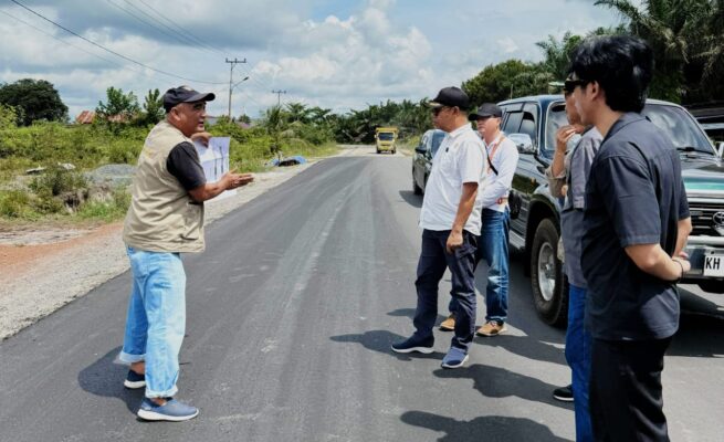 Komisi IV DPRD Kalteng Tinjau Progres Pembangunan Jalan Provinsi di Katingan untuk Percepat Akses Masyarakat