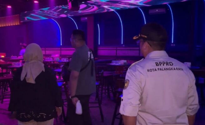 BPPRD Palangka Raya Lakukan Pegawasan, Tiga Tempat Hiburan Malam di Palangka Raya Masih Tertib Pajak