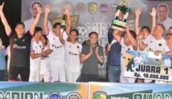 Perkuat Sinergi ASN, Wali Kota Palangka Raya Tutup Liga Mini Soccer Amatir 2025