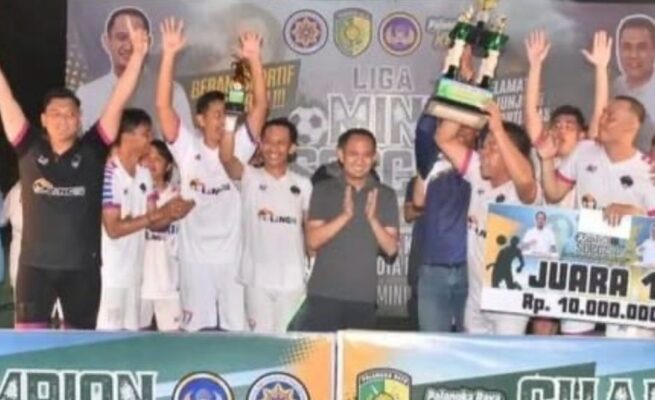 Perkuat Sinergi ASN, Wali Kota Palangka Raya Tutup Liga Mini Soccer Amatir 2025