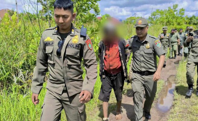 Satpol PP Kalteng Amankan Dua Remaja Bersenjata Tajam, Cegah Aksi Anarkis di Palangka Raya