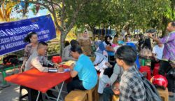 Optimalisasi PAD, Bapenda Palangka Raya Bersama Petugas Gabungan Razia Pajak Kendaraan