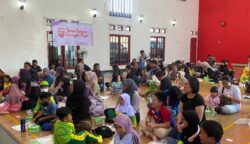Workshop Ecoprint Meriahkan HAN 2025 di Palangka Raya, Anak Disabilitas Ikut Berkreasi