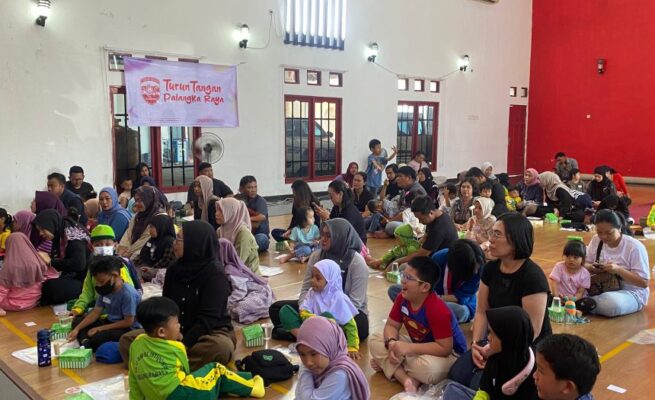 Workshop Ecoprint Meriahkan HAN 2025 di Palangka Raya, Anak Disabilitas Ikut Berkreasi