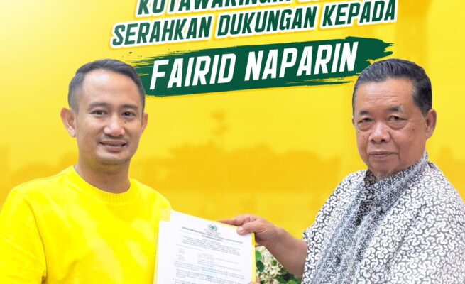 DPD Golkar Kobar Usung Fairid Naparin, Sosok Muda Visioner untuk Pimpin Golkar Kalteng