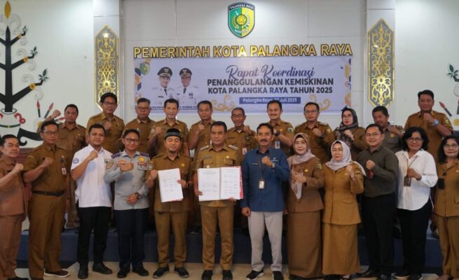 Pemko Palangka Raya Perkuat Sinergi Lintas Sektor untuk Dukung Program Perlindungan Sosial dan Penanggulangan Kemiskinan