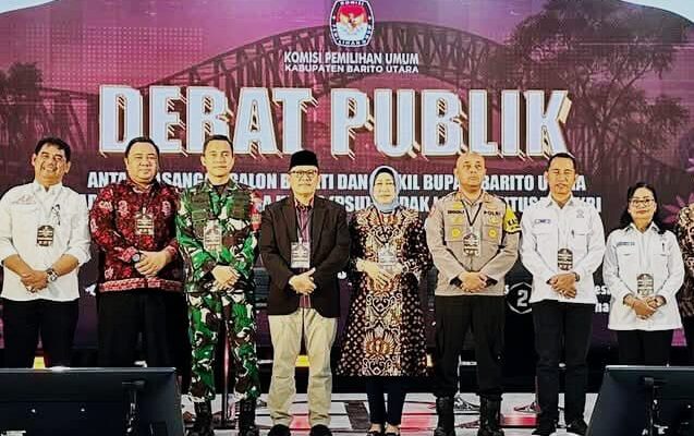 Pj Bupati Indra Gunawan Apresiasi Debat Publik PSU Pilkada Barut