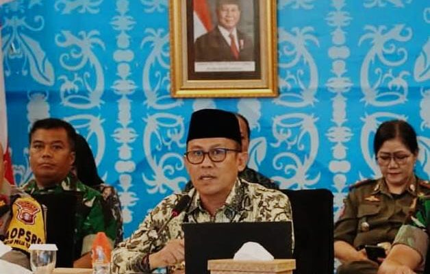 Pj Bupati Barut Paparkan Kesiapan PSU di Hadapan Kemenko Polhukam