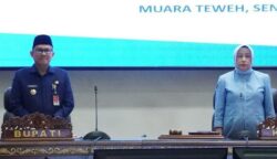 Pj Bupati Barito Utara Sampaikan Rancangan KUA-PPAS APBD 2026